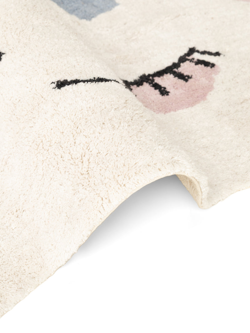 Hanse Home Snuggle Barnmatta Nappi creme flerfärgad
