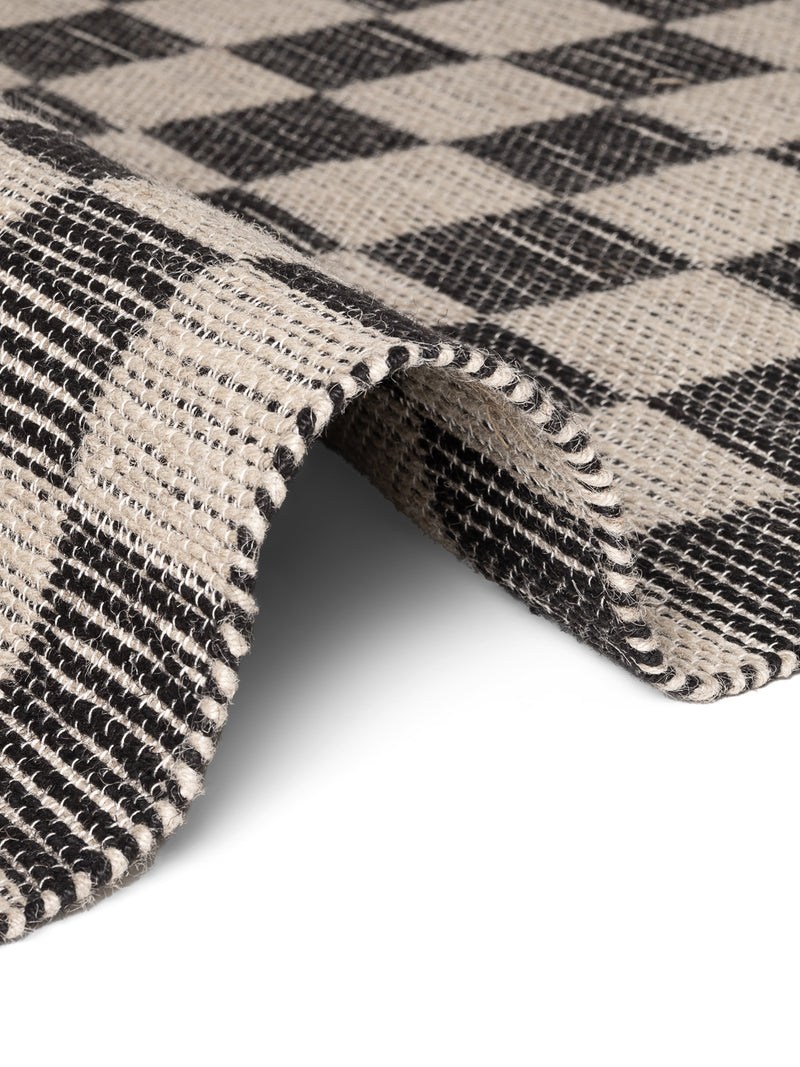 Hanse Home Handloom 1.0 Jutematta Rex natur vit svart