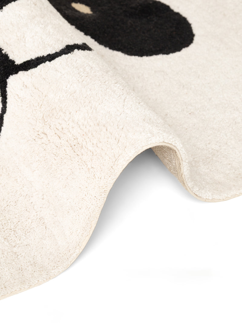 Hanse Home Snuggle Barnmatta Patsy creme svart