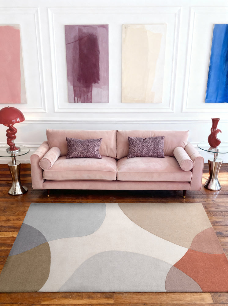 Hackney Röd/blå/beige