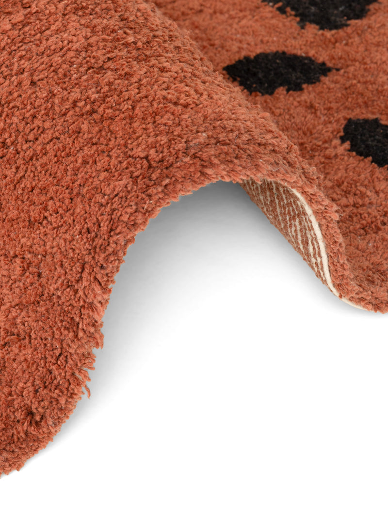 Hanse Home Snuggle Barnmatta Berry brun flerfärgad