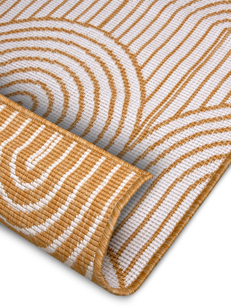 Hanse Home Flatweave Vändbar inom- och utomhusmatta Pangli ockra
