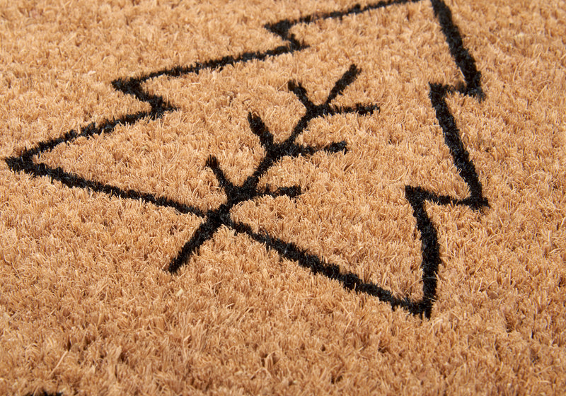 Hanse Home Mix Mats Dörrmatta kokos Christmas Trees