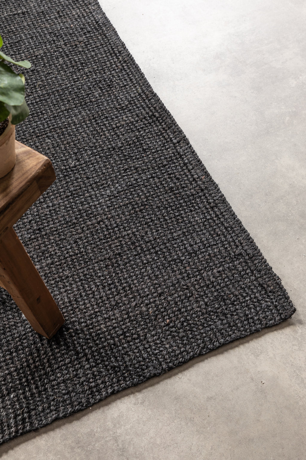 Hanse Home Bouclé-jutematta Jaipur djupsvart