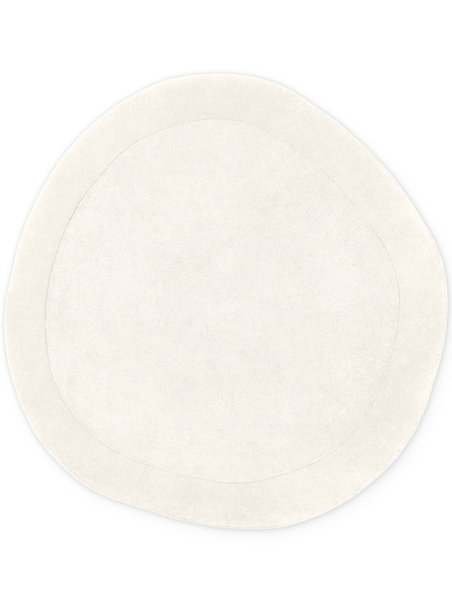 Villeroy & Boch 1812 Ullmatta organisk rund Kivi natur creme