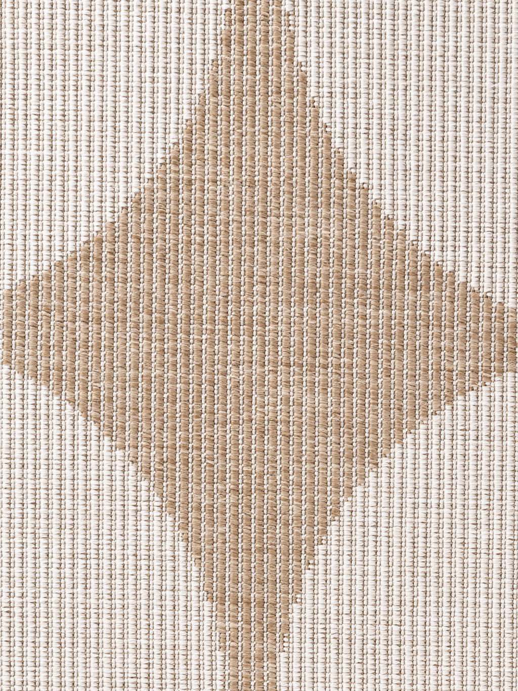 Hanse Home Duet Vändbar inom- och utomhusmatta Bowen Jute vit