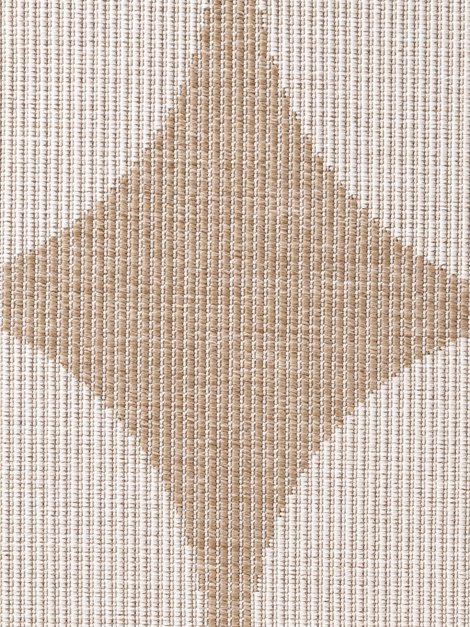 Hanse Home Duet Vändbar inom- och utomhusmatta Bowen Jute vit