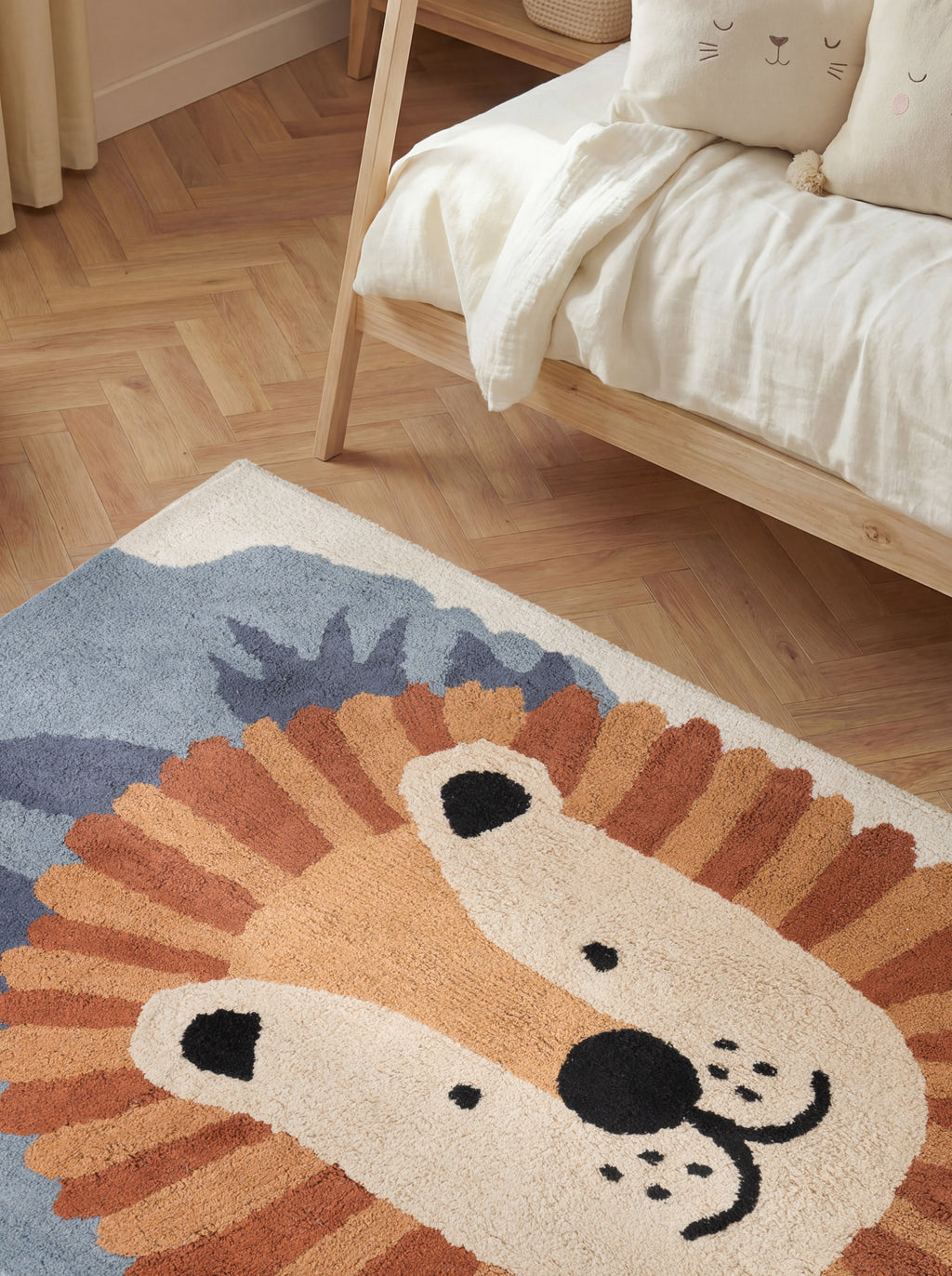 Hanse Home Snuggle Barnmatta Samba creme flerfärgad