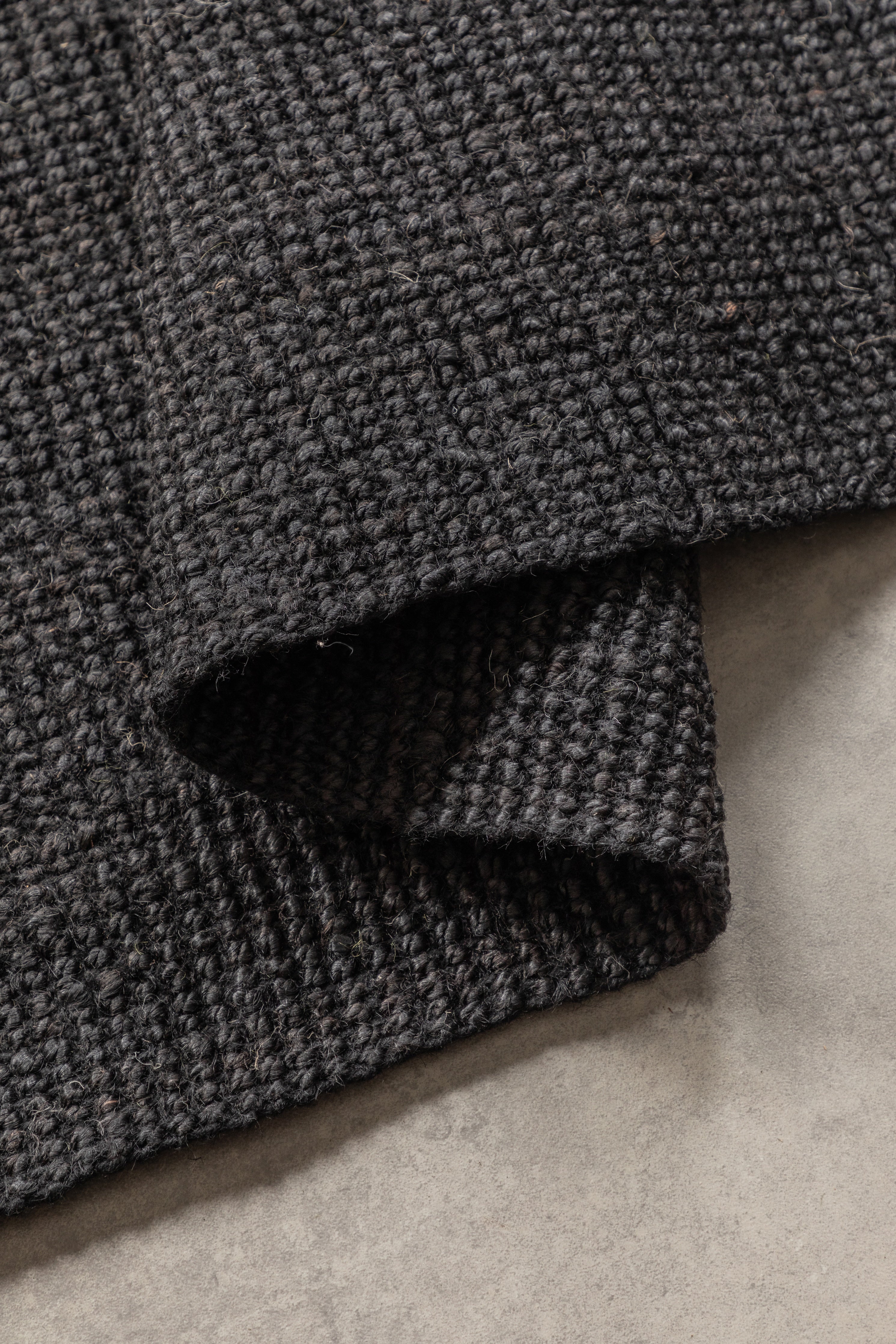 Hanse Home Bouclé-jutematta Jaipur djupsvart