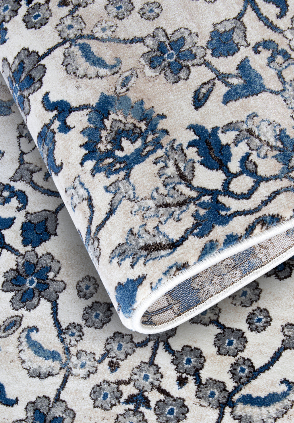 Villeroy & Boch 1869 Kortluggsmatta Ernest creme blå