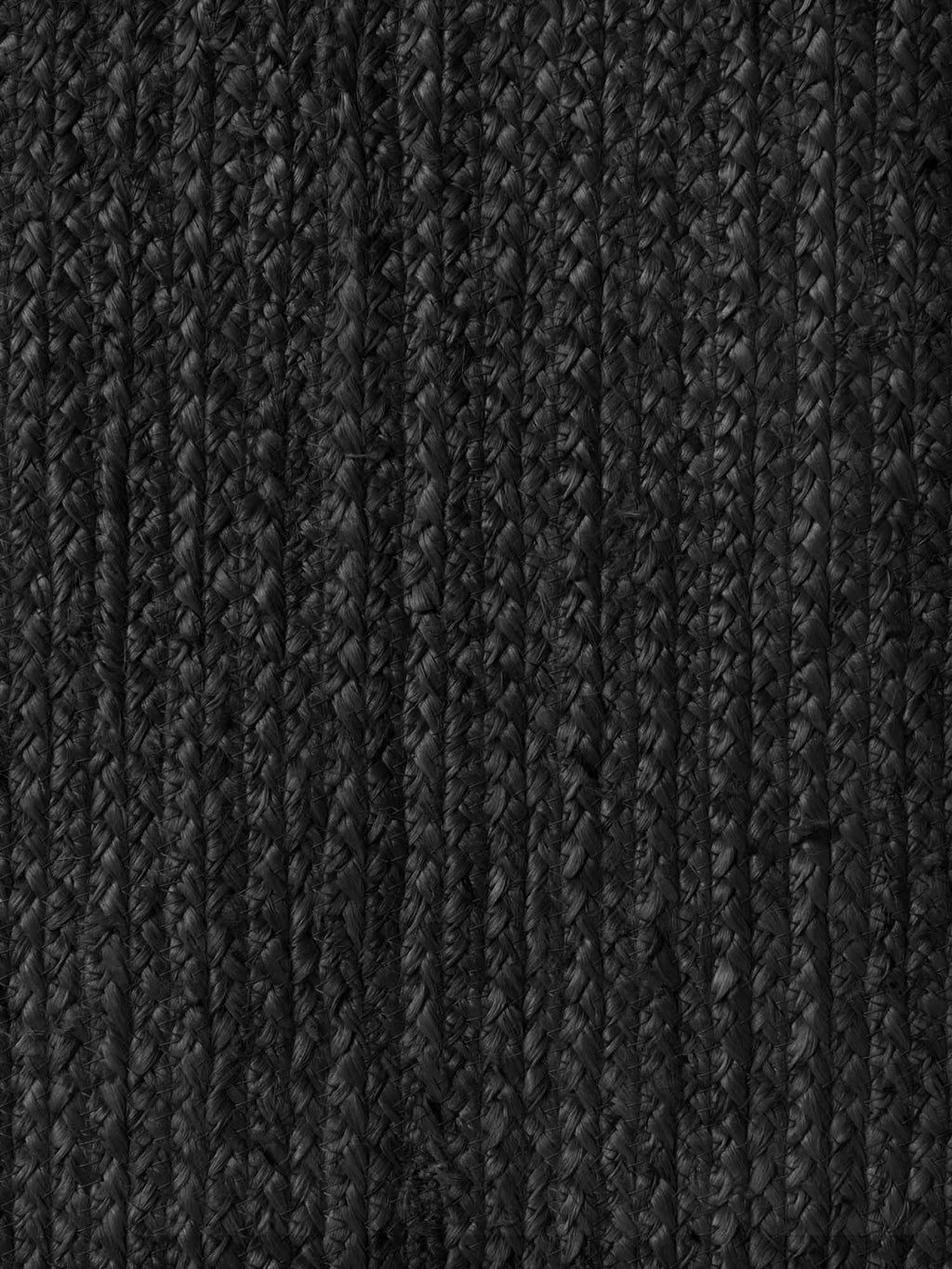 Hanse Home Jute Braided Jutematta oval Rangpur svart