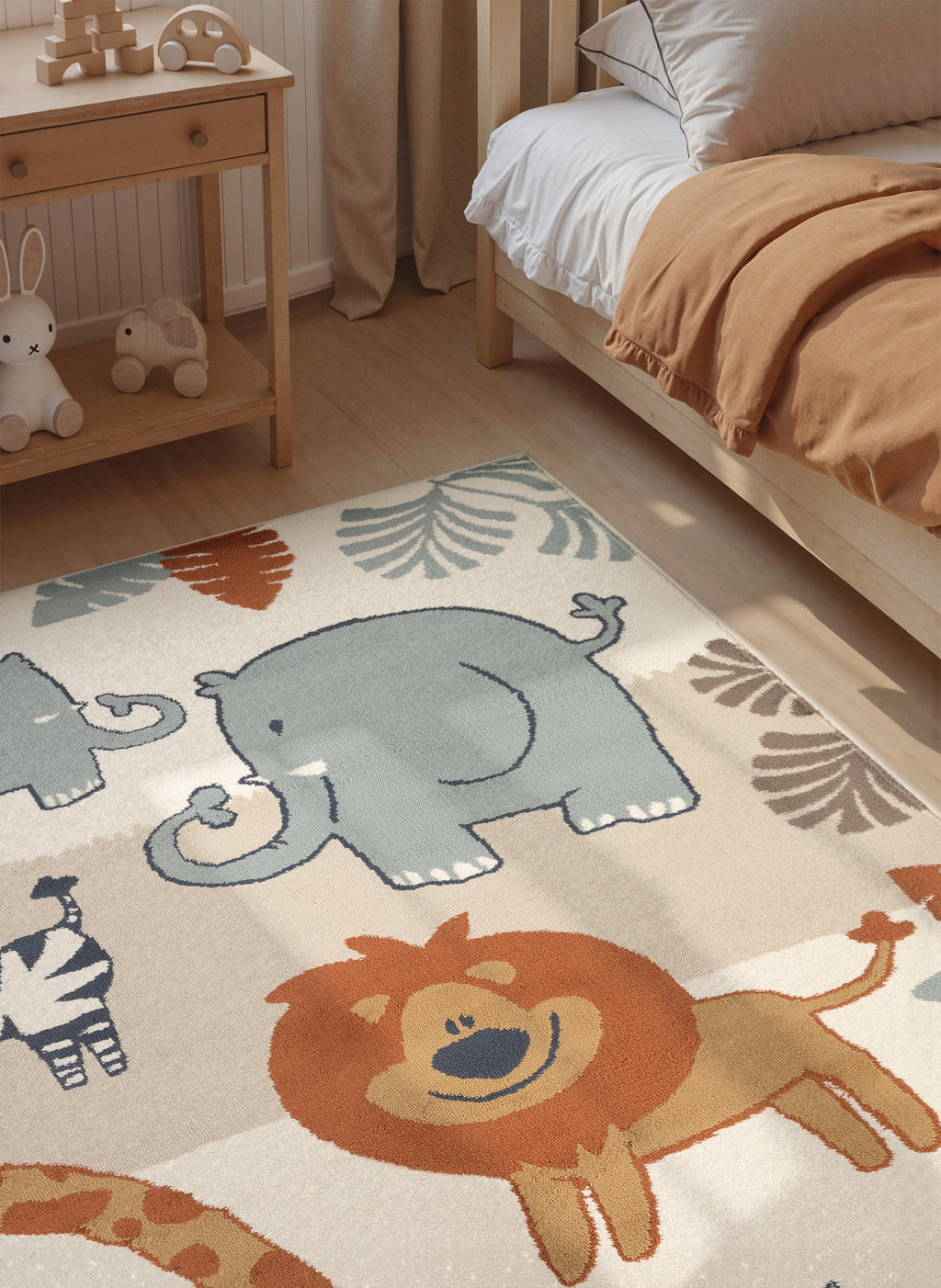 Hanse Home Adventures Barnmatta Savanna creme flerfärgad