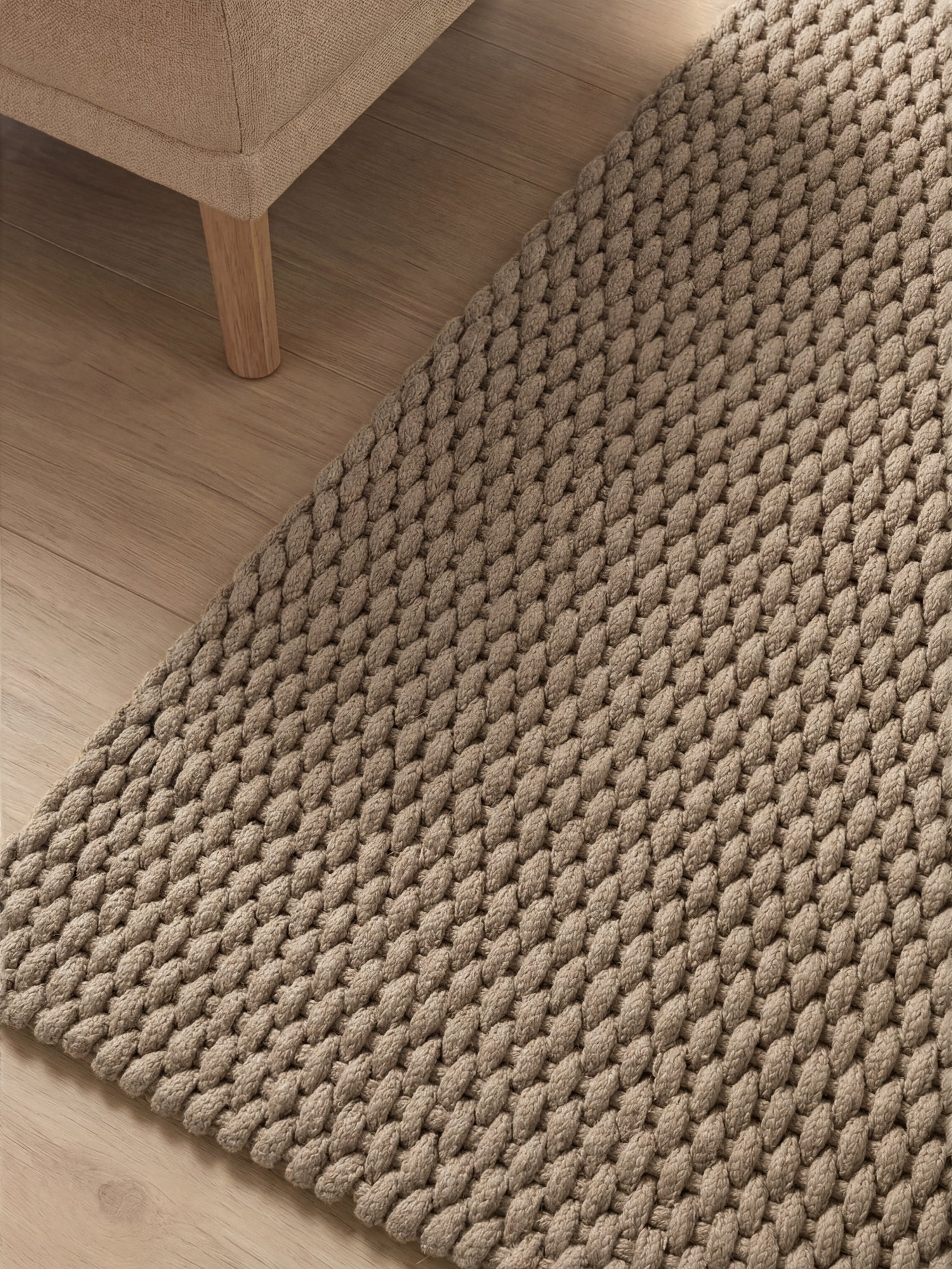 Rope beige grå
