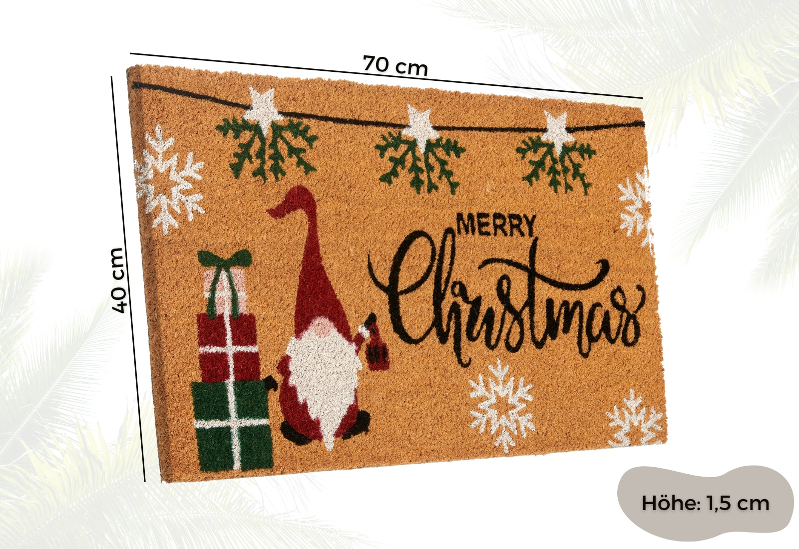 Hanse Home Mix Mats Dörrmatta kokos Merry Christmas Gifts