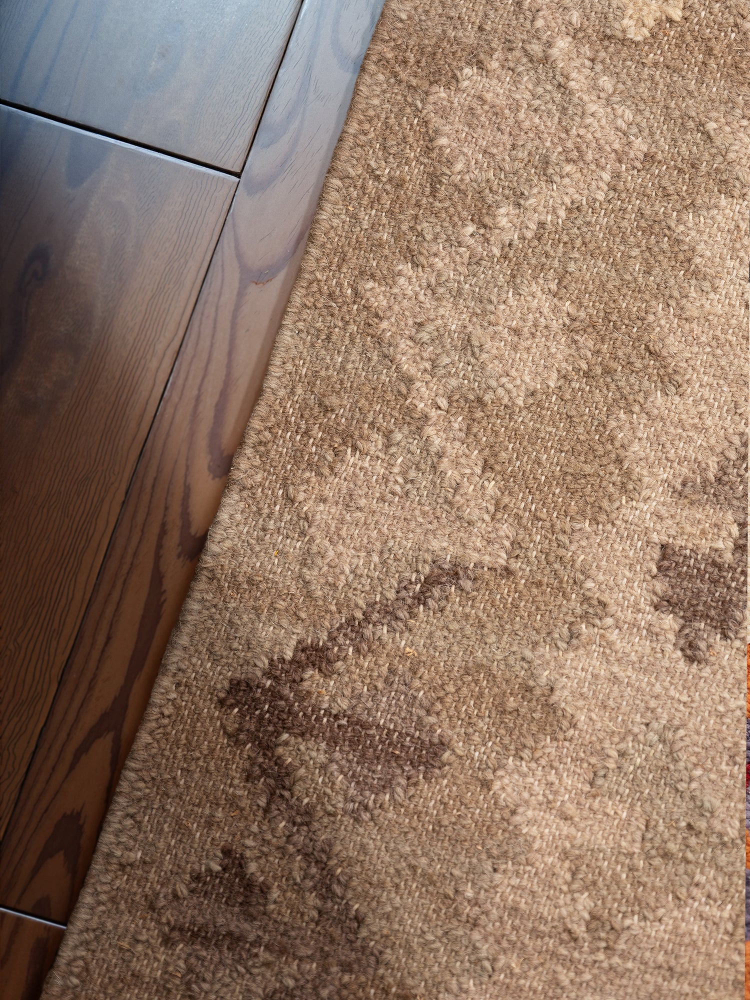 Hanse Home Kamal Afghansk kelimmatta Dune beige ljusblå