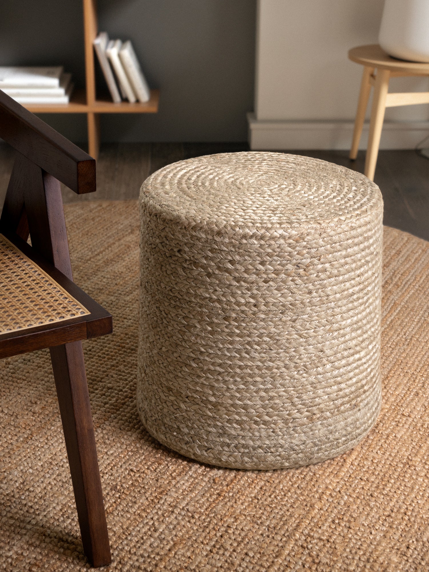 Hanse Home Looma Jutepuff Looma natur greige