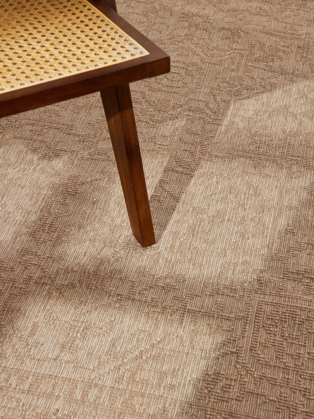 Hanse Home Duet Vändbar inom- och utomhusmatta Kona Jute vit