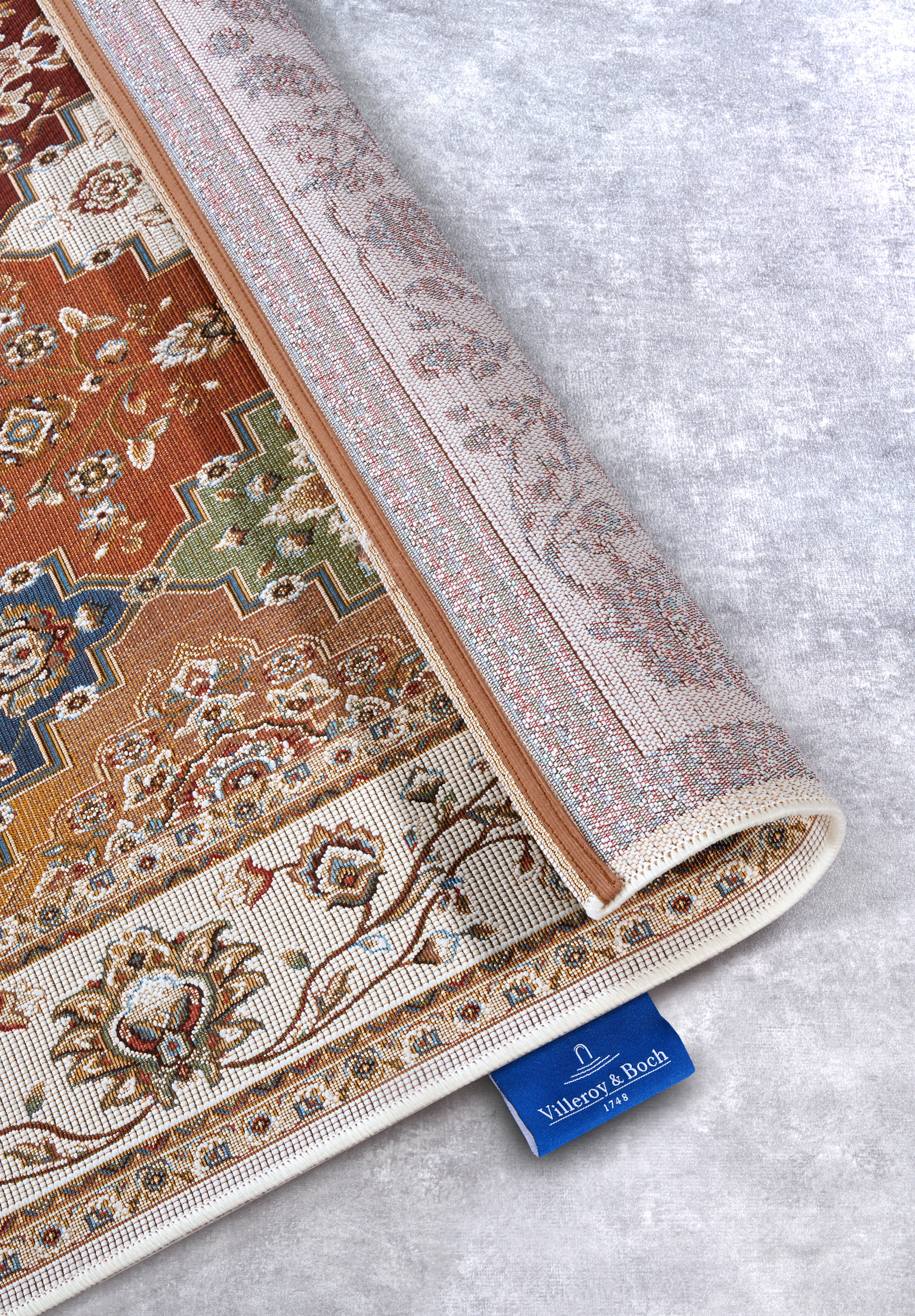 Villeroy & Boch 1767 Inom- och utomhusmatta Pierre creme flerfärgad
