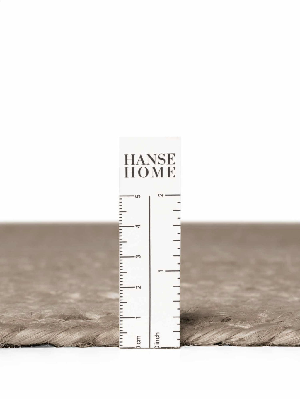 Hanse Home Jute Braided Jutematta oval Rangpur natur grå brun