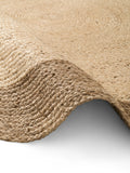 Hanse Home Looma Jutematta rund Looma natur elfenben greige