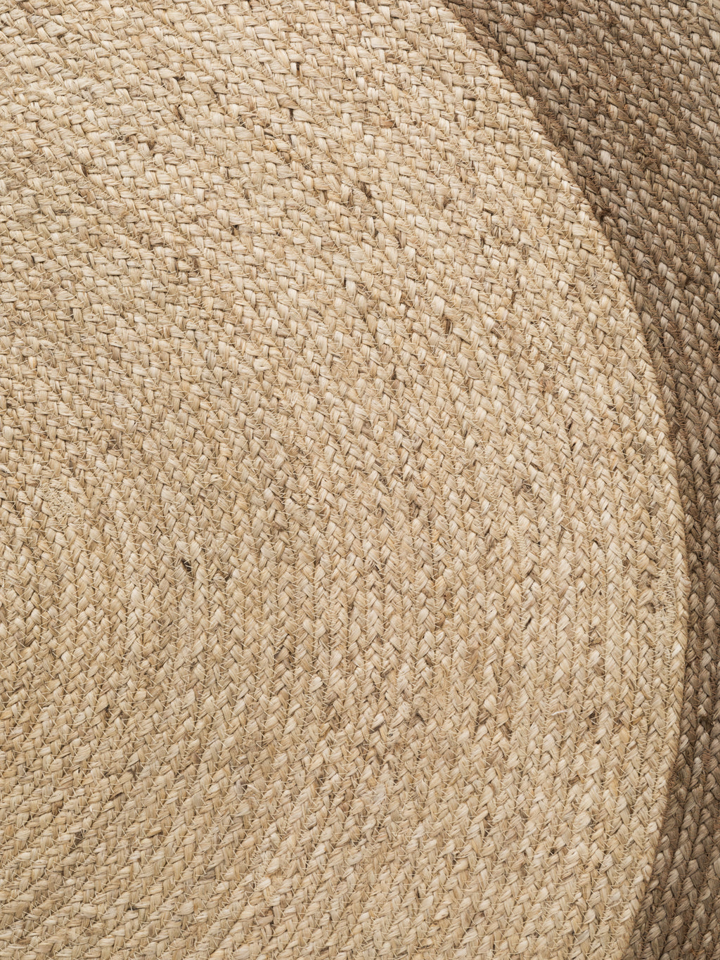 Hanse Home Looma Jutematta rund Looma natur elfenben greige