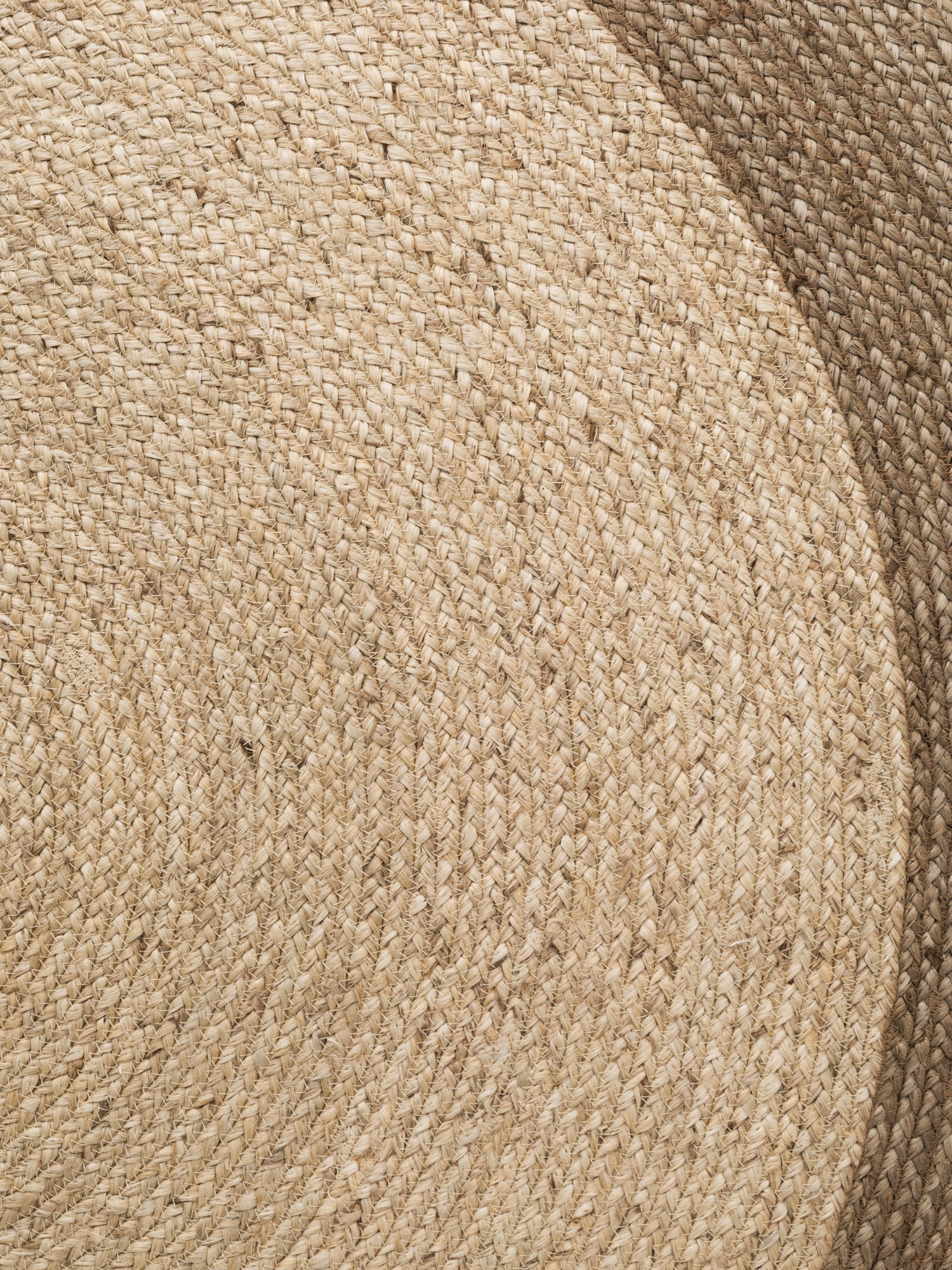 Hanse Home Looma Jutematta rund Looma natur elfenben greige