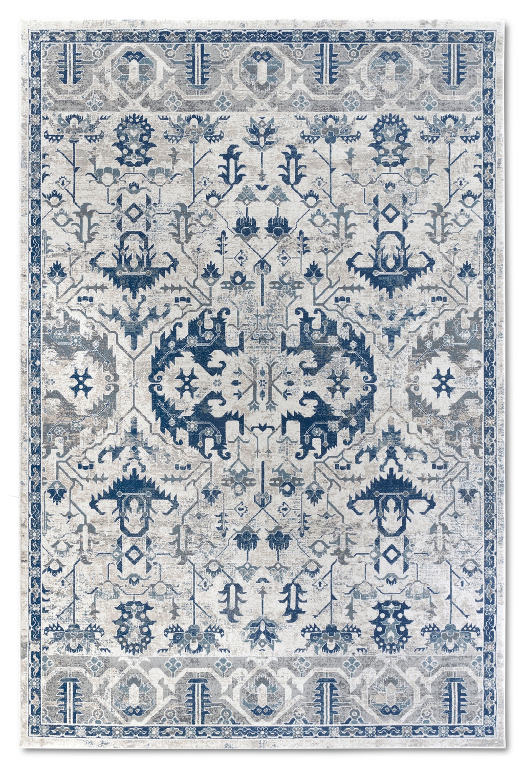 Villeroy & Boch 1869 Kortluggsmatta Emmanuel creme blå