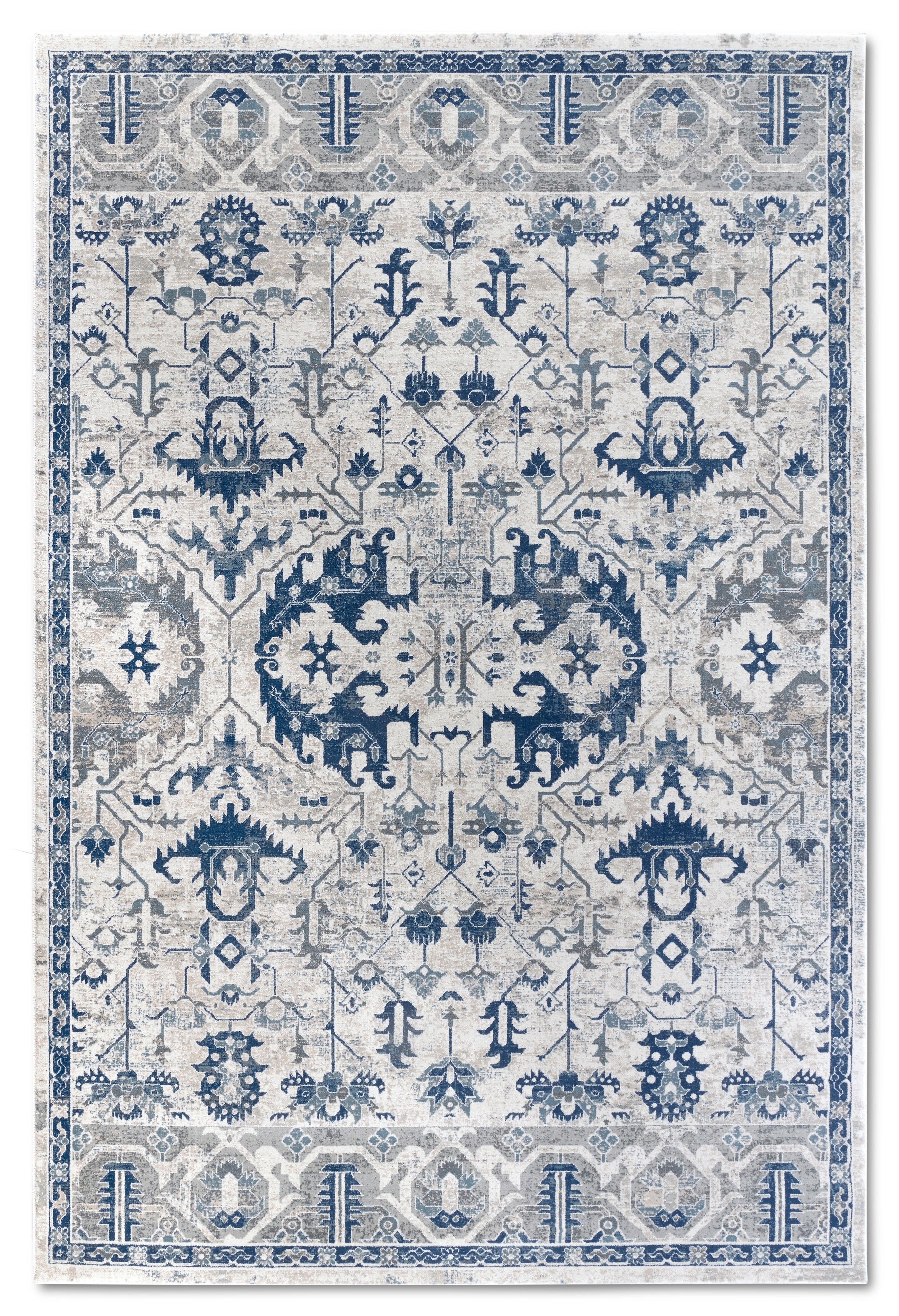 Villeroy & Boch 1869 Kortluggsmatta Emmanuel creme blå