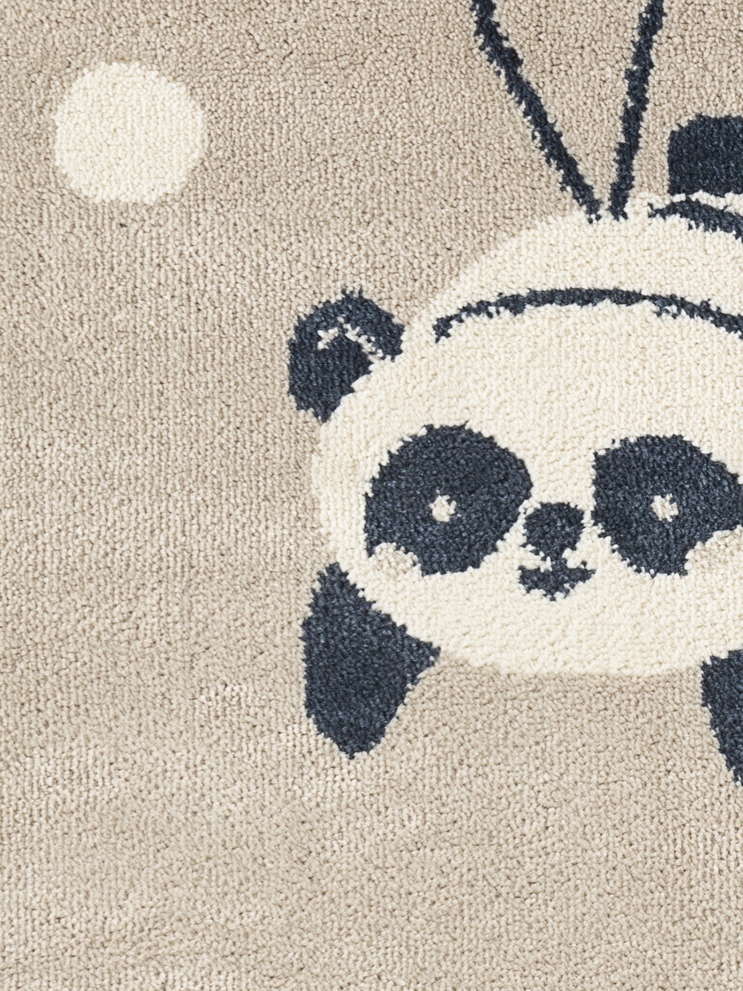 Hanse Home Adventures Barnmatta Dreamy Panda beige flerfärgad