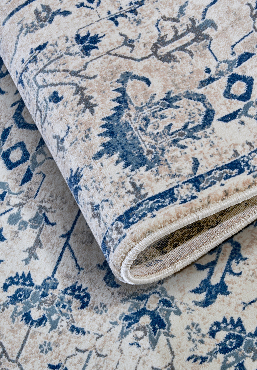 Villeroy & Boch 1869 Kortluggsmatta Emmanuel creme blå