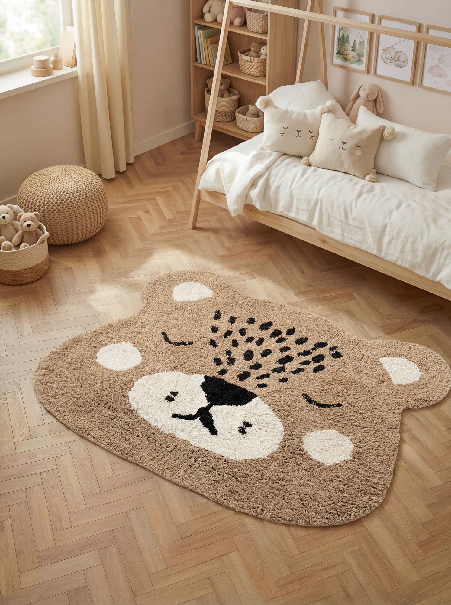 Hanse Home Snuggle Barnmatta Bea Brown