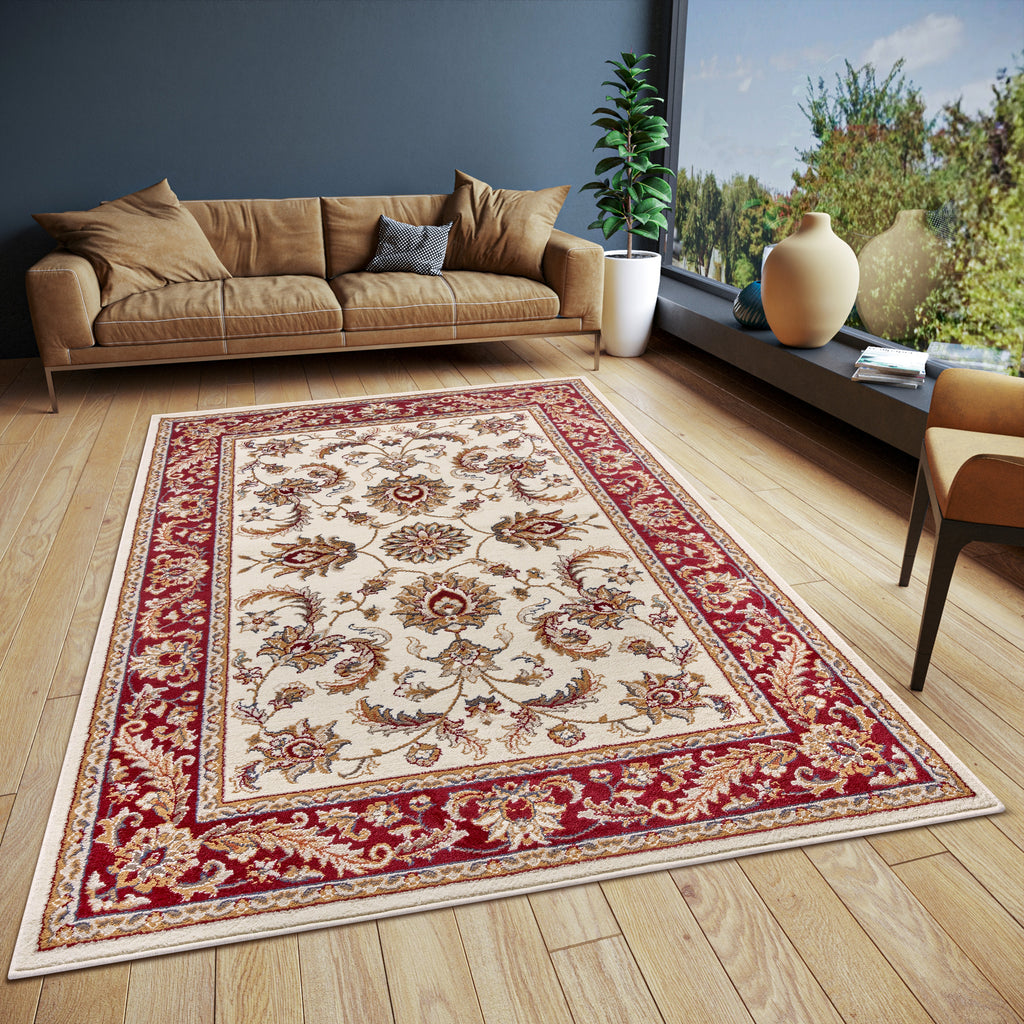 Hanse Home Orient Matta Reni creme röd