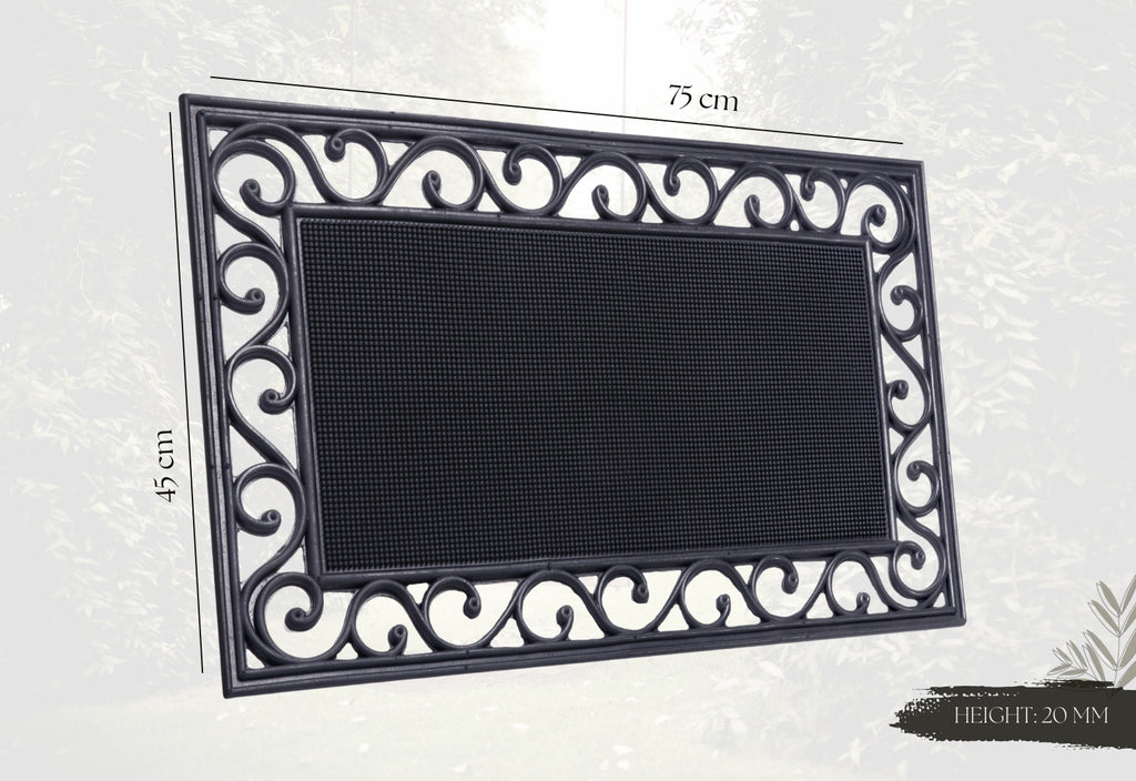 Hanse Home Mix Mats Dörrmatta Cast Iron Design Rubber Center