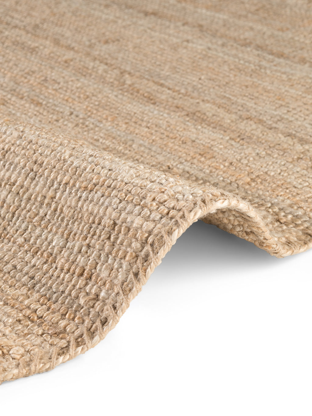 Hanse Home Bouclé-jutematta rund Jaipur natur guld