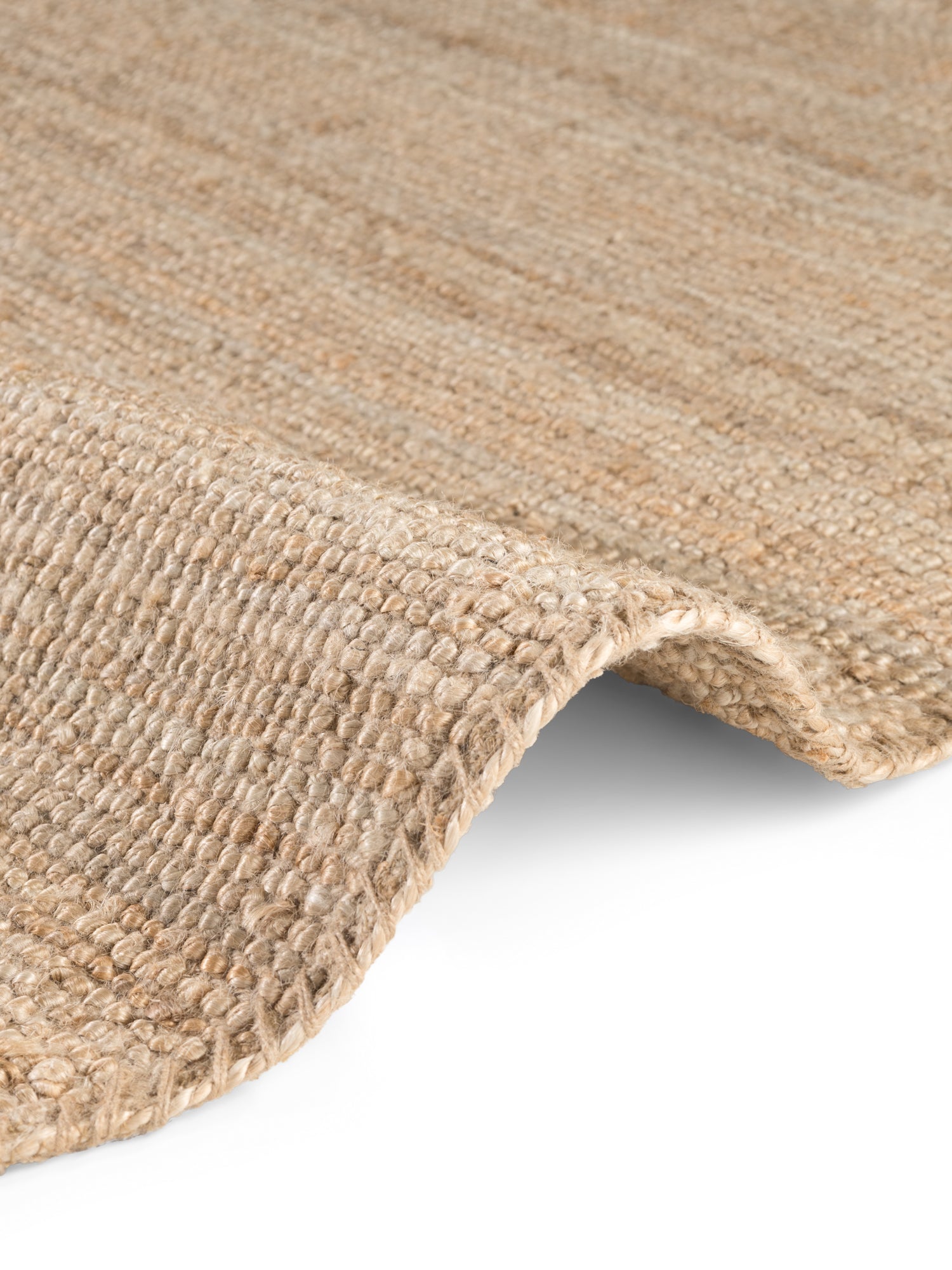 Hanse Home Bouclé-jutematta rund Jaipur natur guld