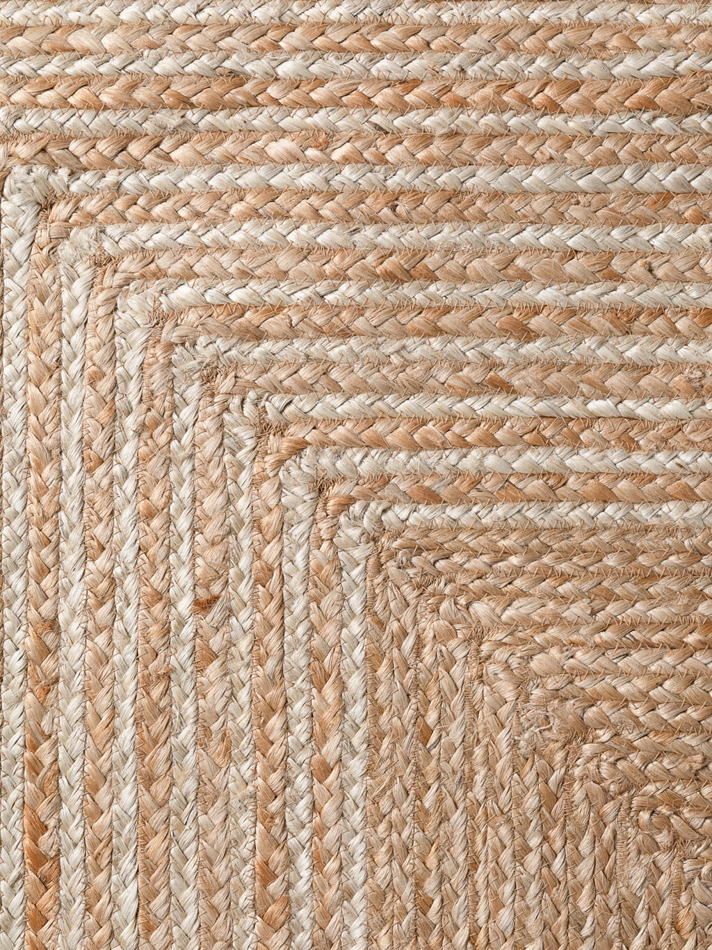 Hanse Home Juno Jutematta Juno Line natur vit guld