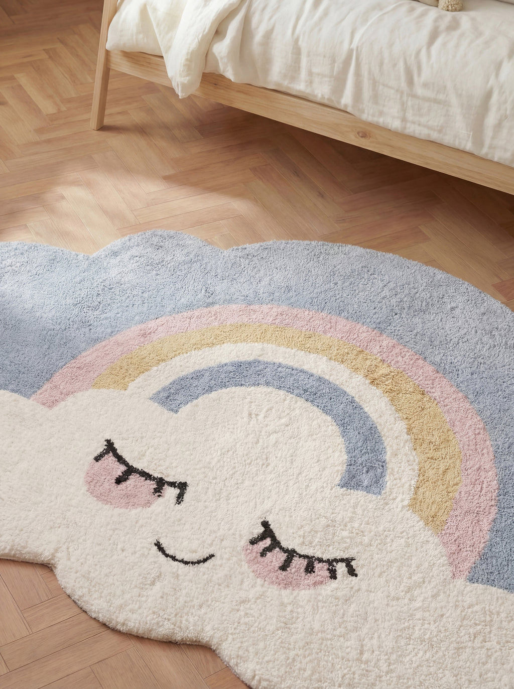 Hanse Home Snuggle Barnmatta Nappi creme flerfärgad