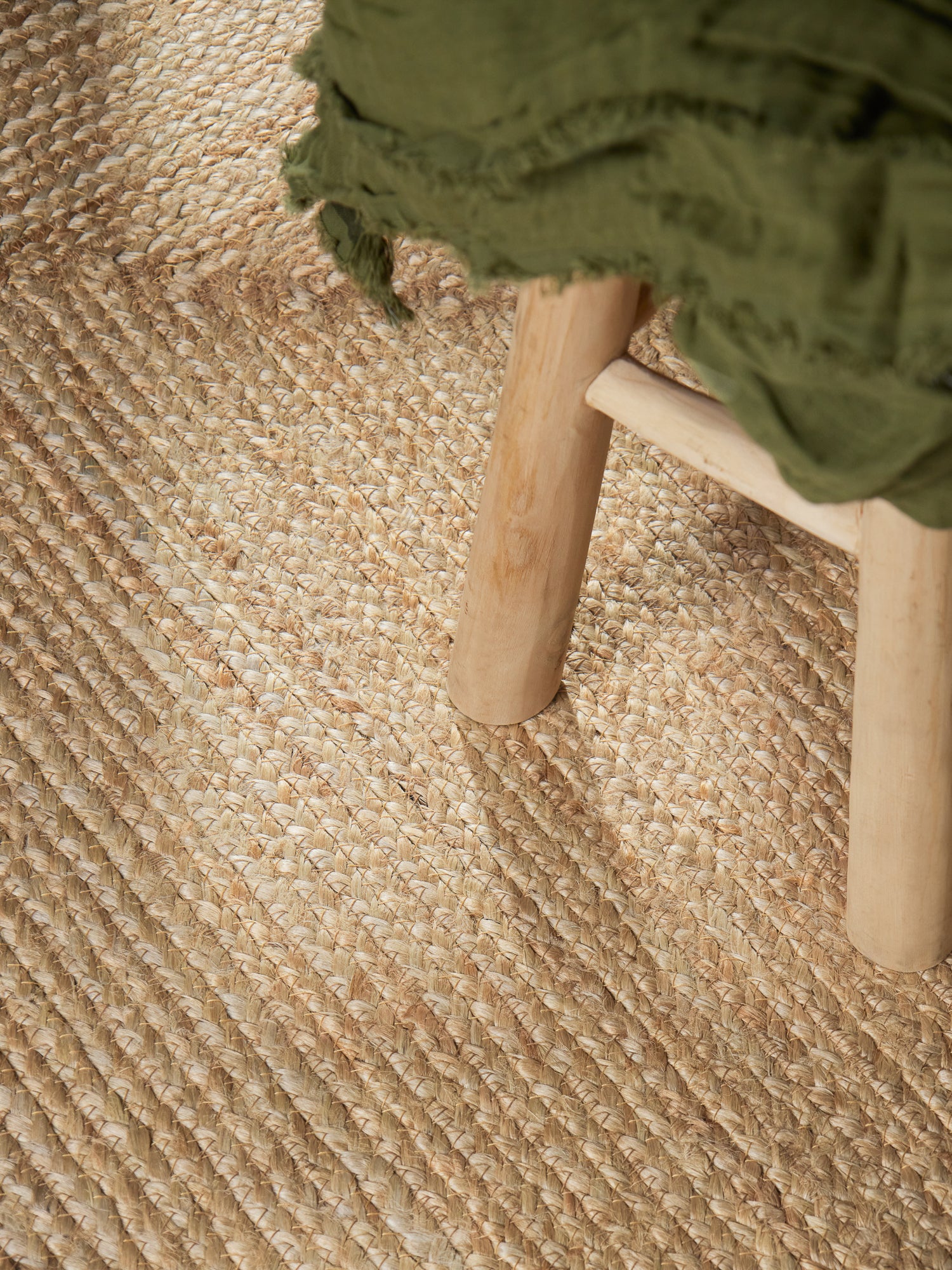 Hanse Home Looma Jutematta Looma natur guld elfenben