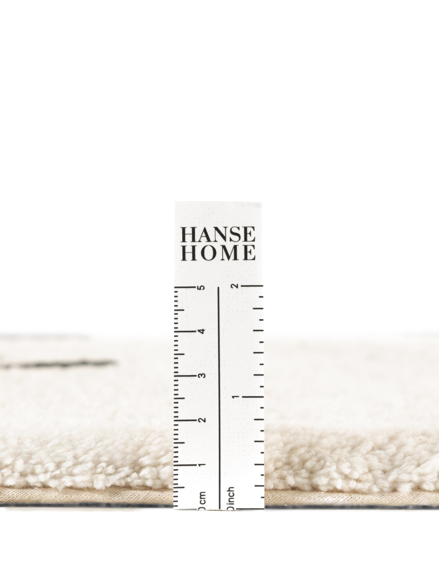 Hanse Home Snuggle Barnmatta Patsy creme svart