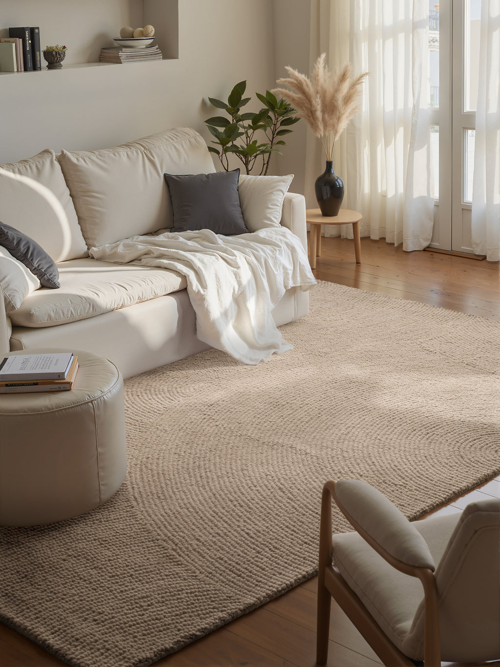 Hanse Home Calmio Ullmatta Calmio ljusbeige
