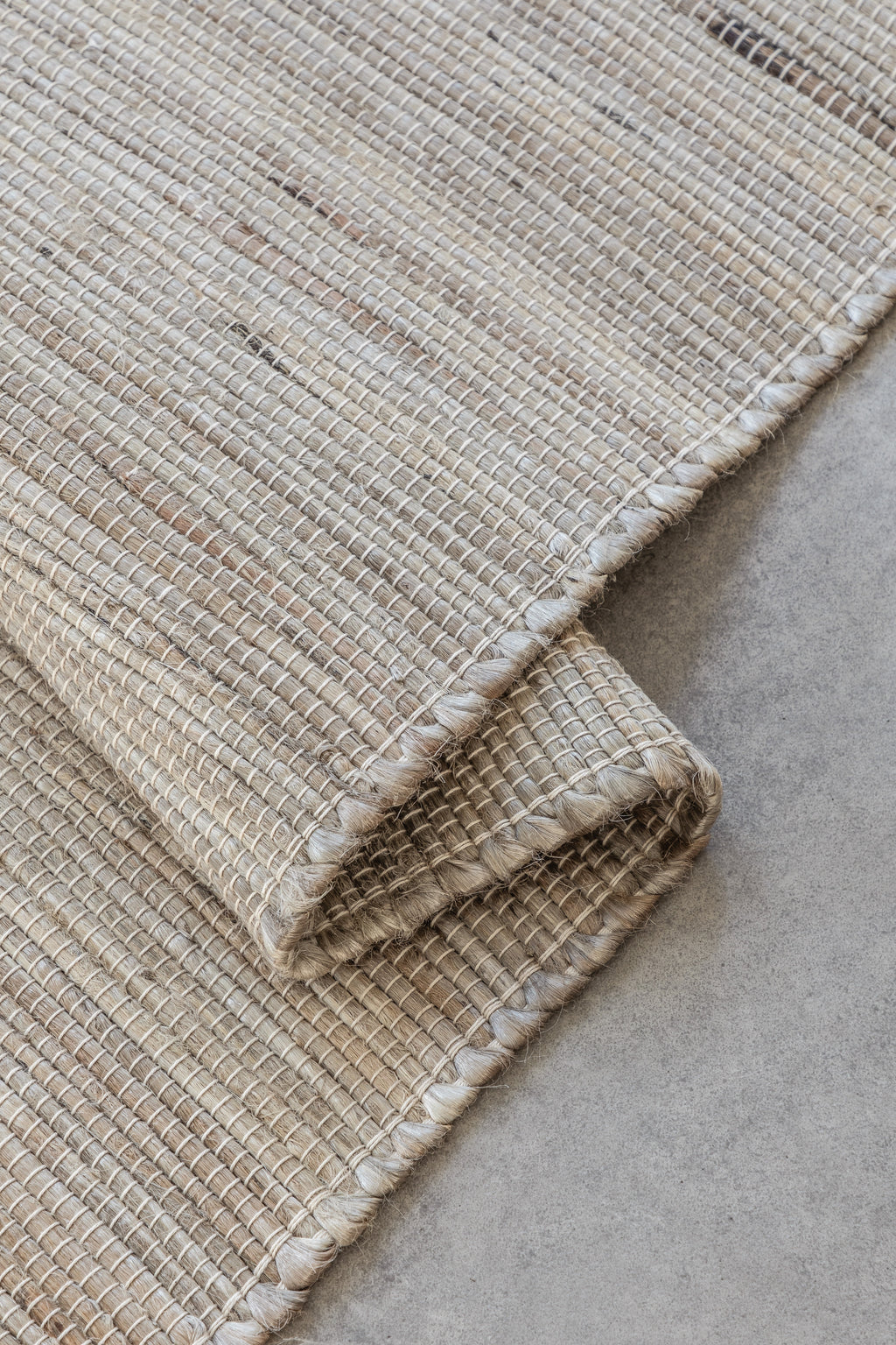 Hanse Home Handloom 1.0 Jutematta Dhaka natur grå brun