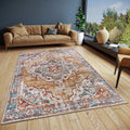 Hanse Home Kortluggsmatta Strozzi beige blå flerfärgad
