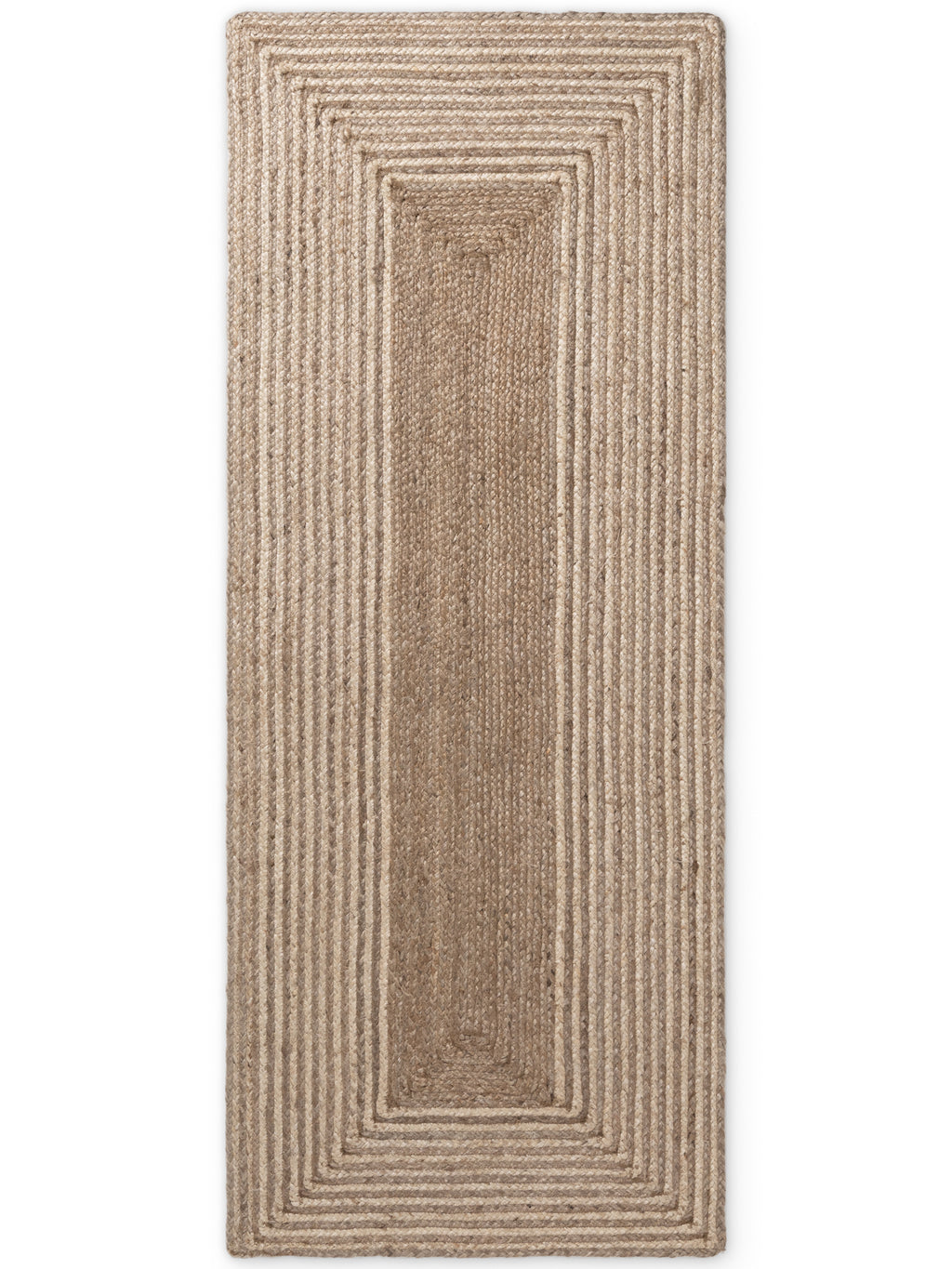 Hanse Home Juno Jutematta Juno Line natur vit Brown