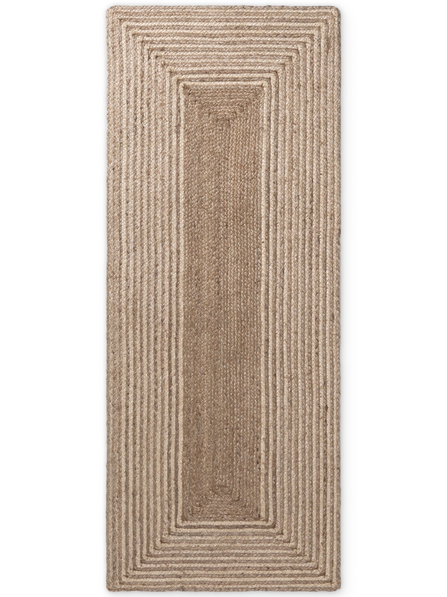 Hanse Home Juno Jutematta Juno Line natur vit Brown