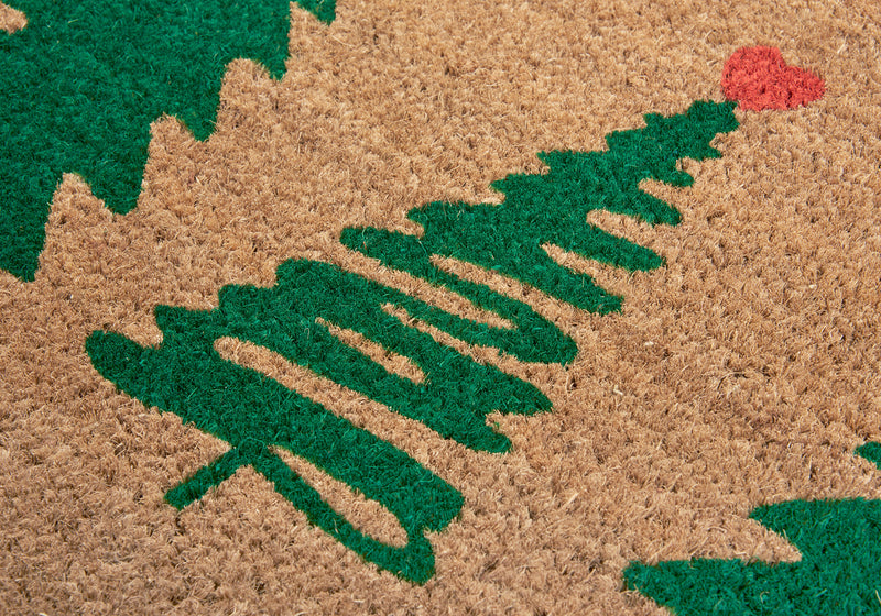 Hanse Home Mix Mats Dörrmatta kokos Decorated Pine Trees