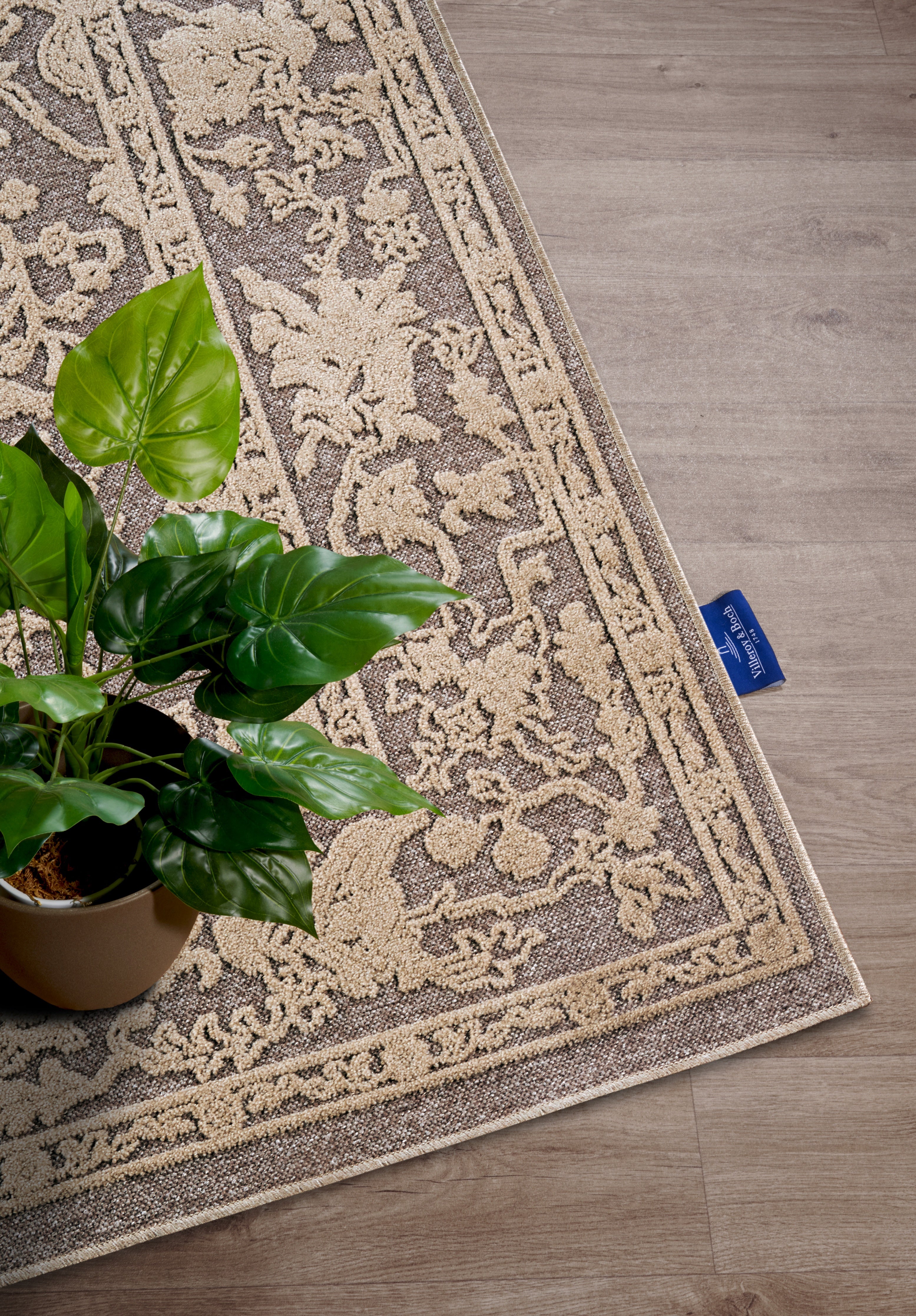 Villeroy & Boch 1879 Kortluggsmatta Ambroise natur grå beige