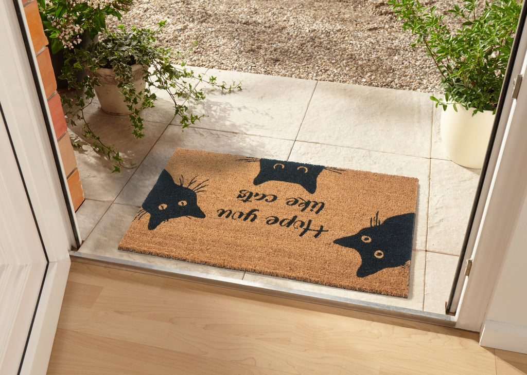 Hanse Home Mix Mats Dörrmatta kokos Cat Fan