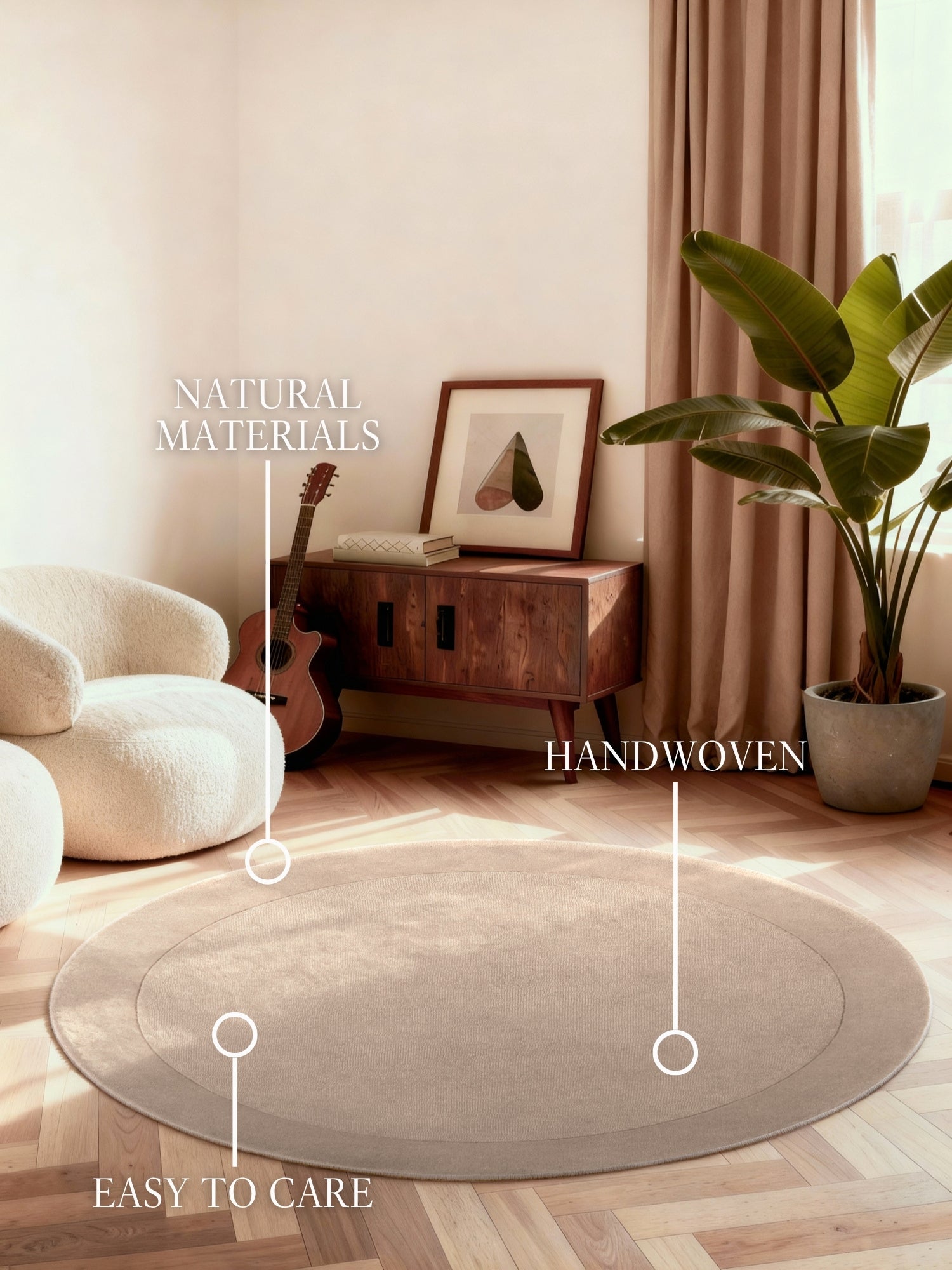 Villeroy & Boch 1812 Ullmatta Kivi natur beige