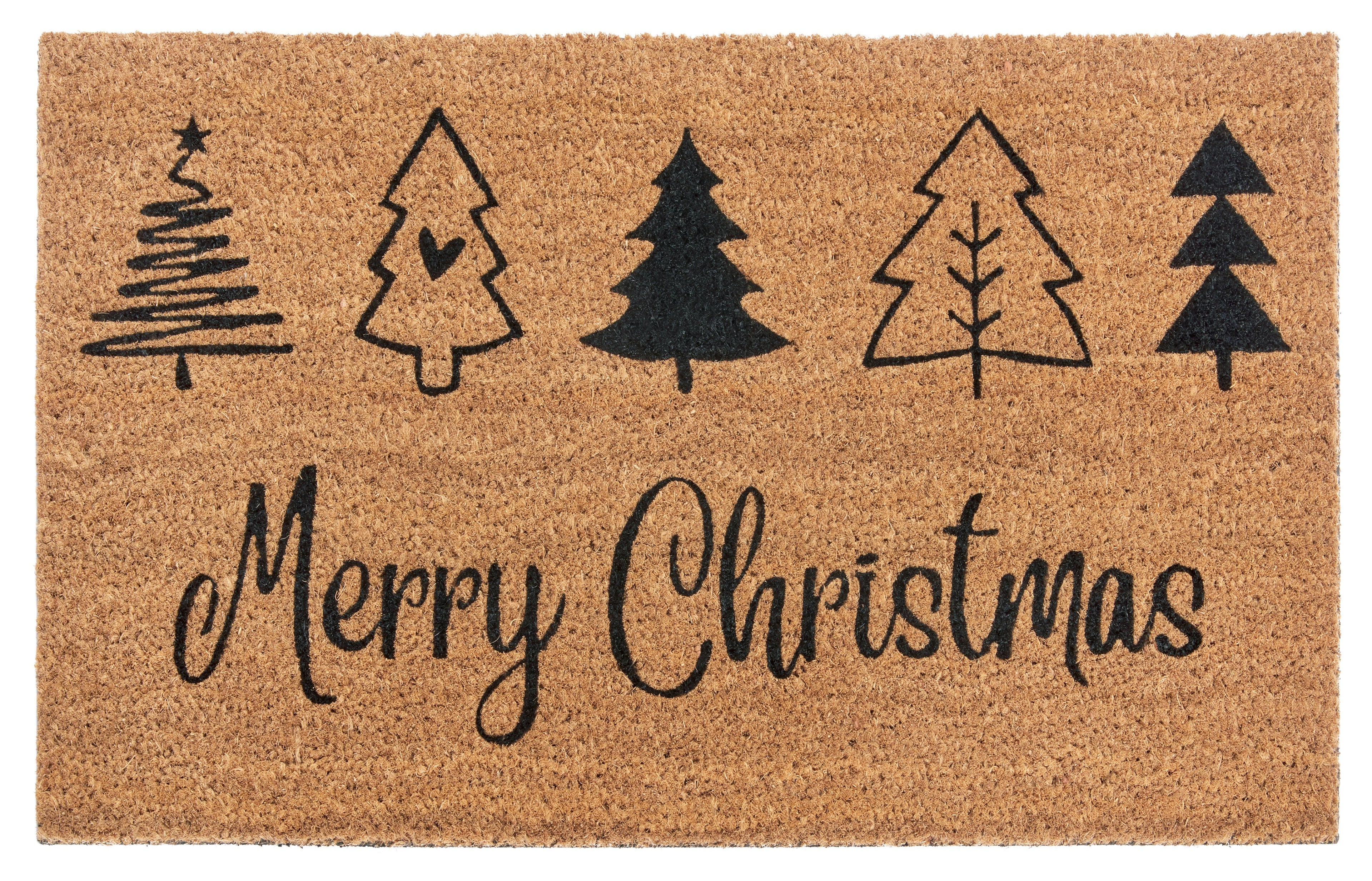 Hanse Home Mix Mats Dörrmatta kokos Christmas Trees