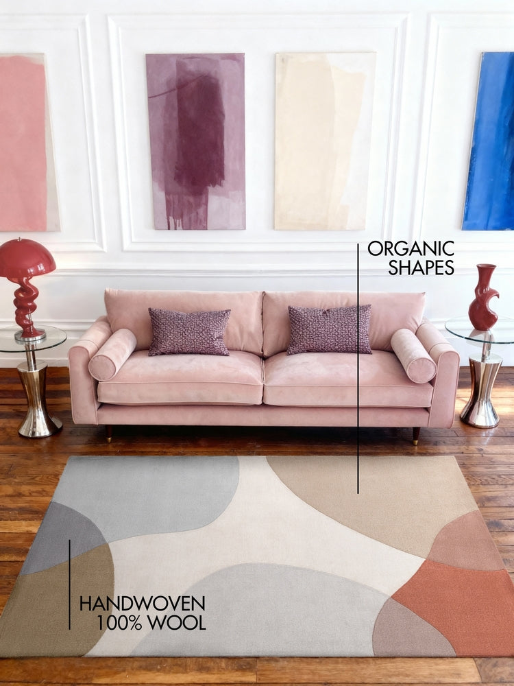 Hackney Röd/blå/beige